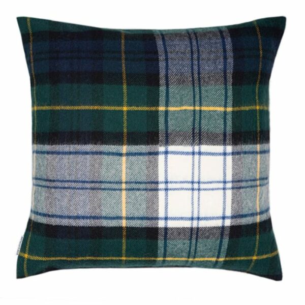 Lambswool Cushion - Gordon Dress Modern Tartan (Large) - Image 2