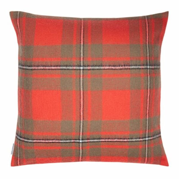 Lambswool Cushion - MacGregor Weathered Tartan (Large) - Image 2