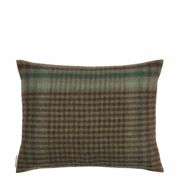 Lambswool Cushion - Forth Weathered Glen Check (Small) - Image 2