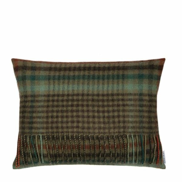 Lambswool Cushion - Forth Weathered Glen Check (Small)