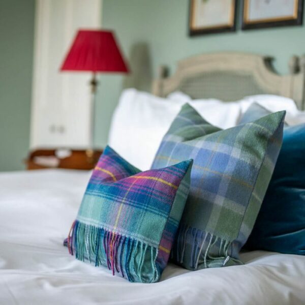 Lambswool Cushion - Hame Tartan (Small) - Image 3