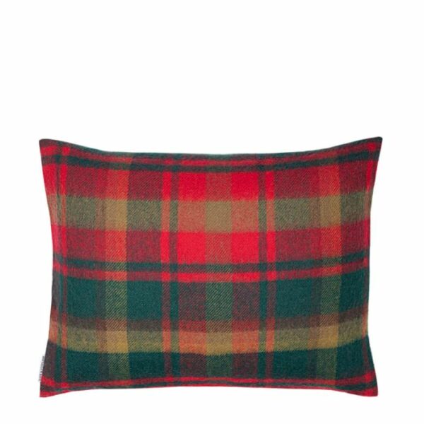 Lambswool Cushion - Maple Leaf Canadian Tartan (Small) - Image 2