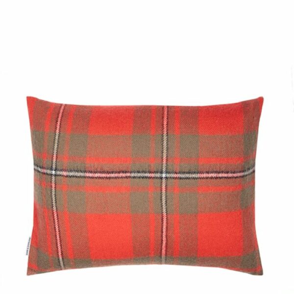 Lambswool Cushion - MacGregor Weathered Tartan (Small) - Image 2