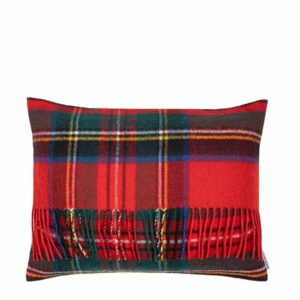 Lambswool Cushion - Stewart Royal Modern Tartan (Small)