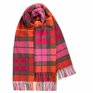 Buchanan Rose Tartan 100% Lambswool Stole