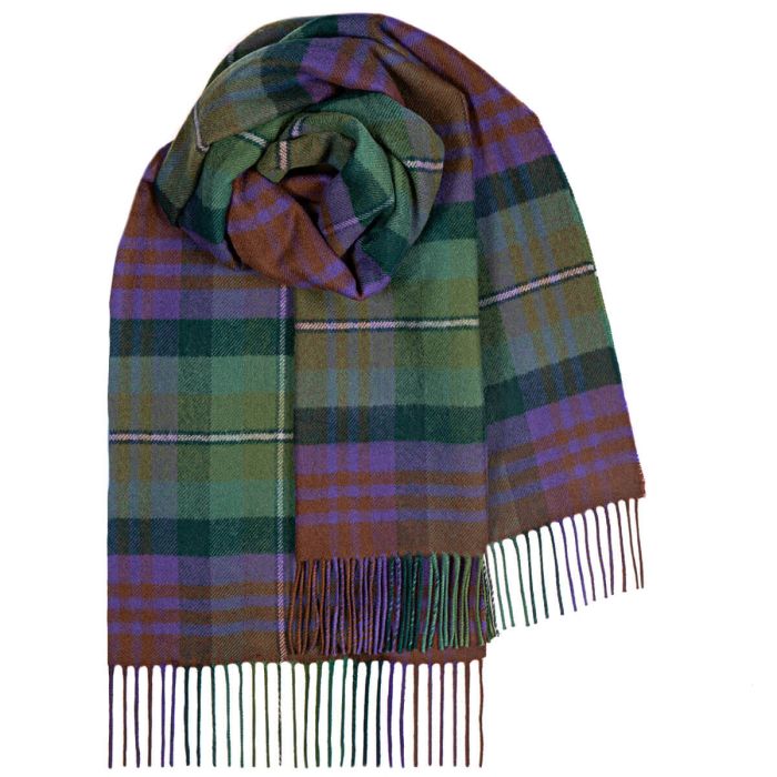 Isle of Skye Tartan 100% Lambswool Stole
