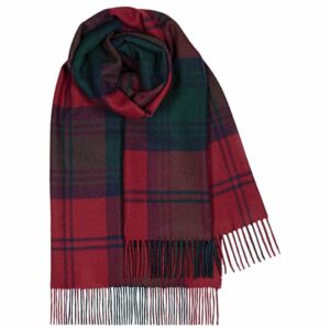 Lindsay Modern Tartan 100% Lambswool Stole
