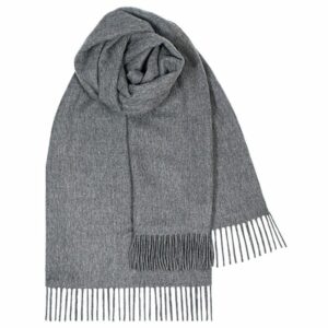 Steel 100% Lambswool Stole