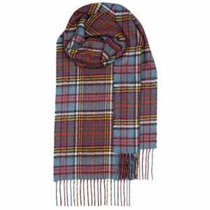 Bowhill Lambswool Tartan Scarf - Anderson Modern