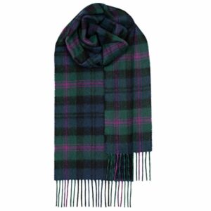 Bowhill Lambswool Tartan Scarf - Baird Modern