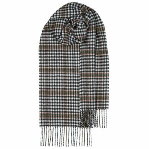 Bowhill Lambswool Tartan Scarf - Burns Check