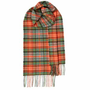 Bowhill Lambswool Tartan Scarf - Caledonia Ancient