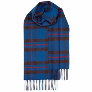 Bowhill Lambswool Tartan Scarf - Elliot Modern