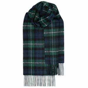 Bowhill Lambswool Tartan Scarf - Forbes Modern