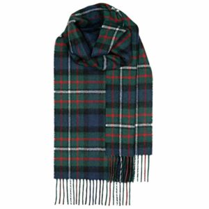 Bowhill Lambswool Tartan Scarf - Ferguson Modern
