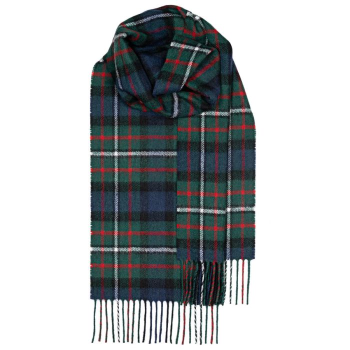 Bowhill Lambswool Tartan Scarf - Ferguson Modern
