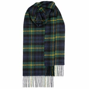Bowhill Lambswool Tartan Scarf - Gordon Modern