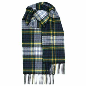 Bowhill Lambswool Tartan Scarf - Gordon Dress Modern