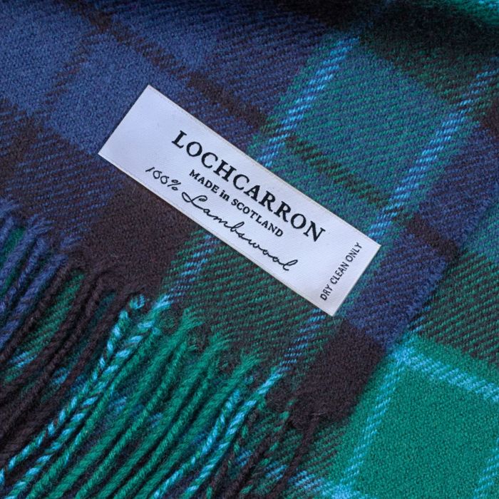 Bowhill Lambswool Tartan Scarf - Graham of Menteith Modern - Image 6