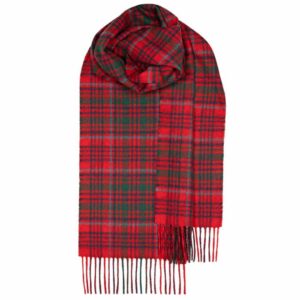 Bowhill Lambswool Tartan Scarf - Grant Clan Modern