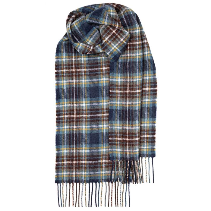 Bowhill Lambswool Tartan Scarf - Holyrood Modern