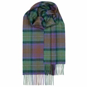 Bowhill Lambswool Tartan Scarf - Isle of Skye