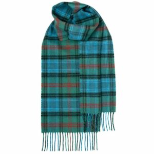 Bowhill Lambswool Tartan Scarf - Lochcarron Hunting Ancient