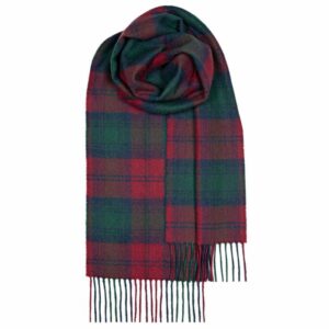 Bowhill Lambswool Tartan Scarf - Lindsay Modern