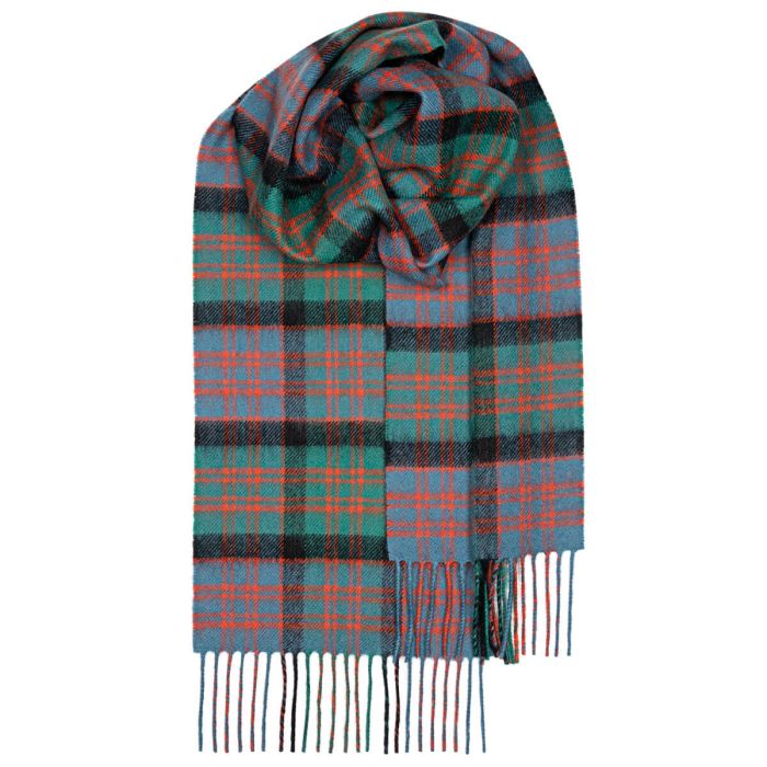 Bowhill Lambswool Tartan Scarf - MacDonald Clan Ancient