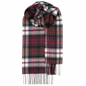 Bowhill Lambswool Tartan Scarf - MacDonald Dress Modern