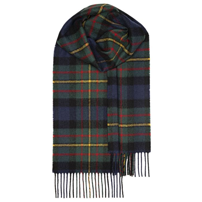 Bowhill Lambswool Tartan Scarf - MacLaren Modern