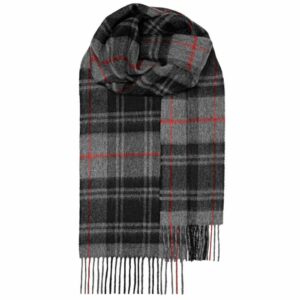 Bowhill Lambswool Tartan Scarf - Moffat Modern