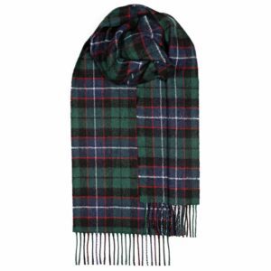 Bowhill Lambswool Tartan Scarf - Russell Modern