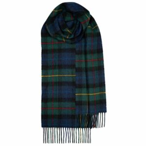 Bowhill Lambswool Tartan Scarf - Smith Modern