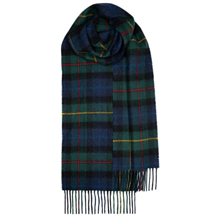 Bowhill Lambswool Tartan Scarf - Smith Modern
