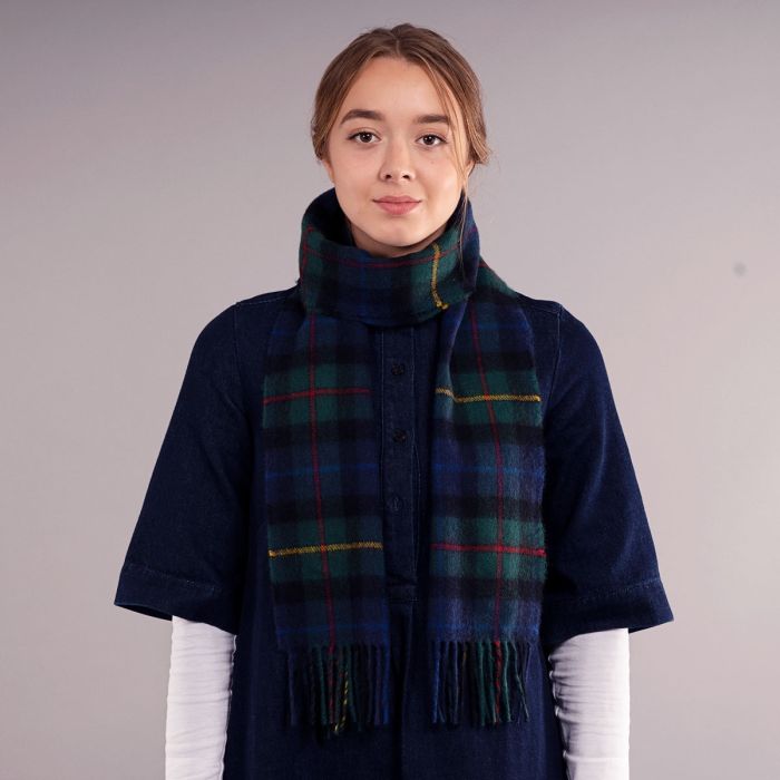 Bowhill Lambswool Tartan Scarf - Smith Modern - Image 3