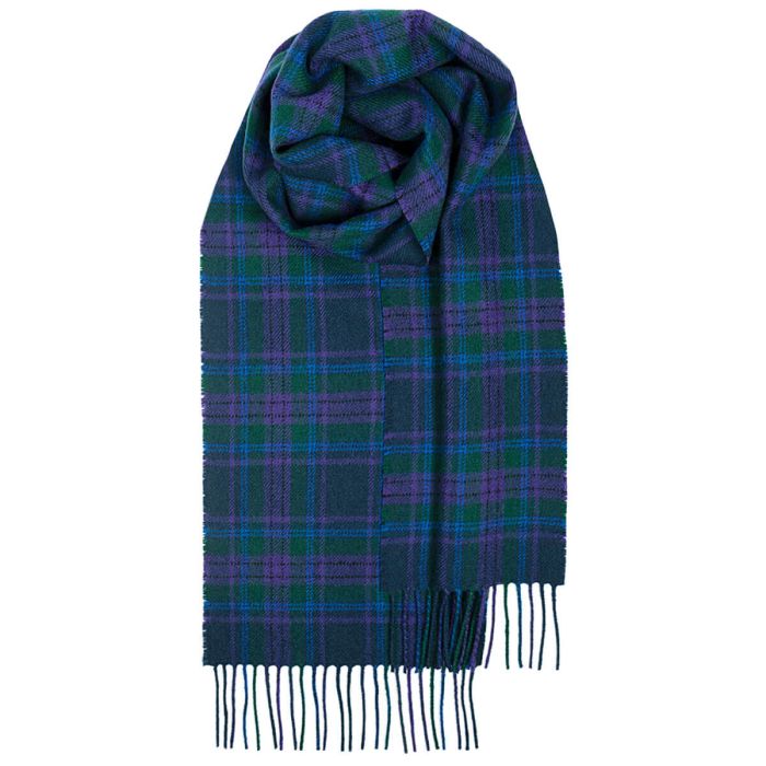 Bowhill Lambswool Tartan Scarf - Spirit of Scotland Modern