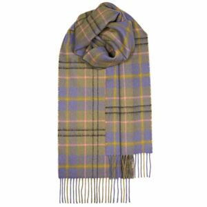 Bowhill Lambswool Tartan Scarf - Taylor Ancient