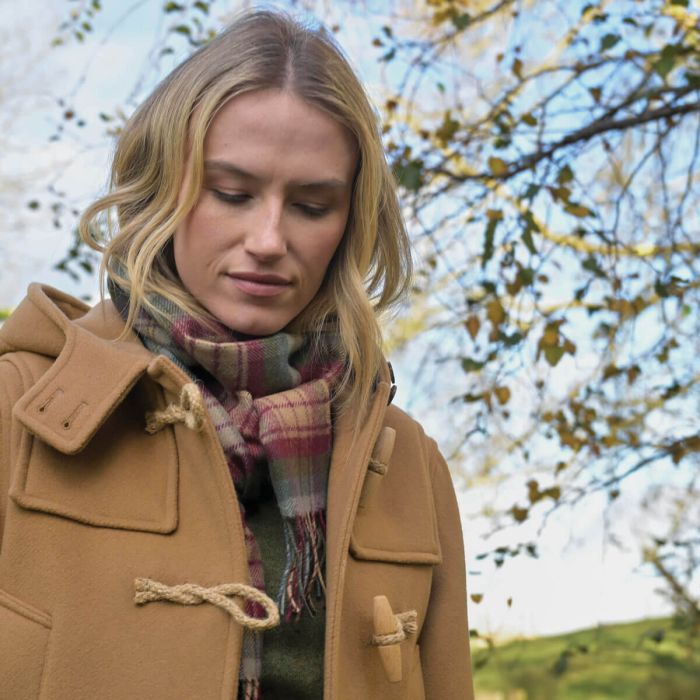 Bowhill Lambswool Tartan Scarf - Auld Scotland - Image 3