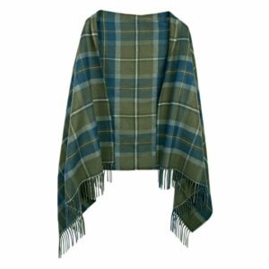 Scottish Borderland Tartan 100% Lambswool Stole