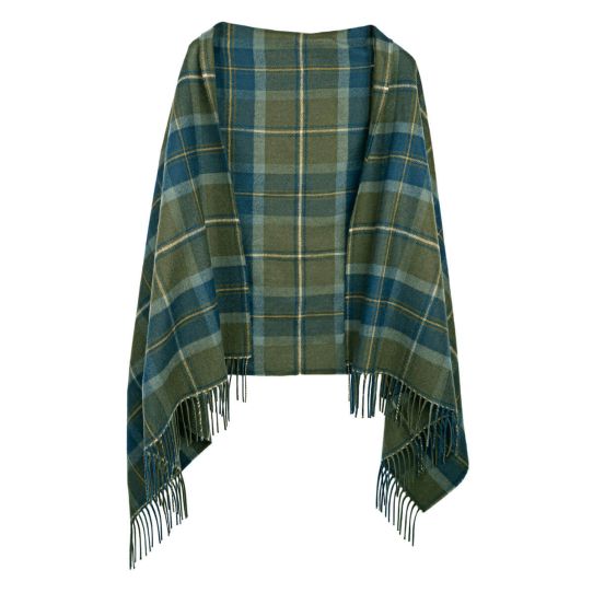 Scottish Borderland Tartan 100% Lambswool Stole