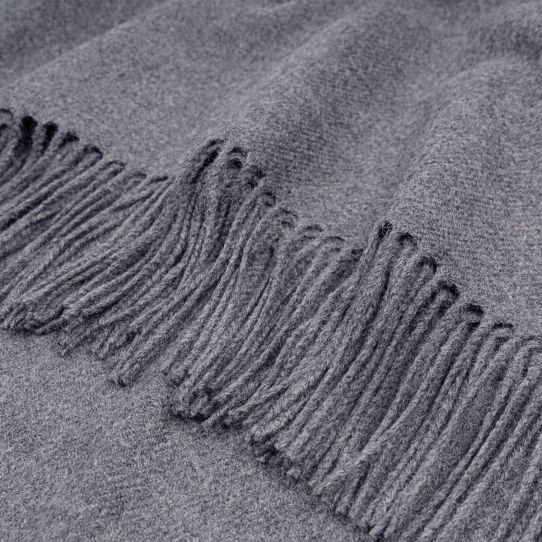 Lambswool Serape - Steel - Image 2