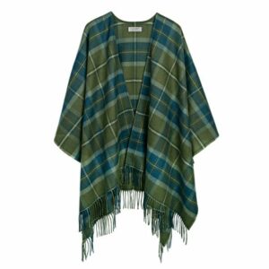 Lambswool Serape - Scottish Borderland Tartan