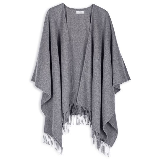Lambswool Serape - Steel