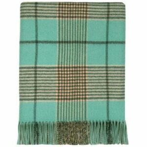 Waverley Blue Tartan Lambswool Serape